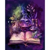 (US Local)4pcs Paint By Numbers Kit On Canvas DIY Oil Art Magic Potion Picture 40x50cm
