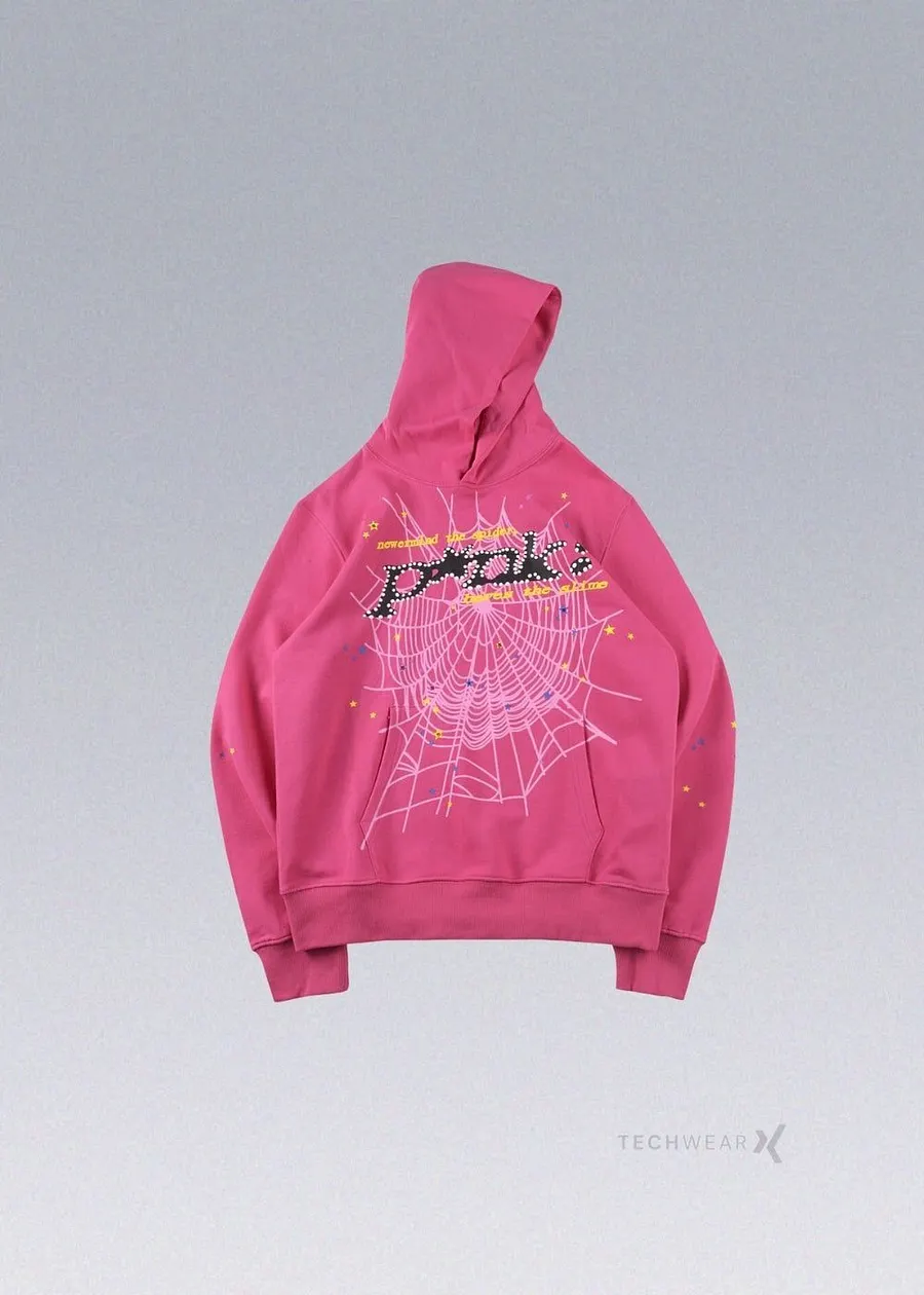 Pink Sp5der Hoodie