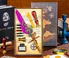 Mechanical quill pen stationery literary retro wax seal set