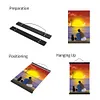 Magnetic Poster Hanger Frames for Paint by Numbers Acrylic Painting