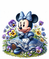 (Multi-Style) Mickey Minnie Disney-Full Round Diamond Painting 30*30cm
