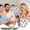 12PCS DIY Diamond Art Refrigerator Sticker Kits for Home Decor (Fruit)