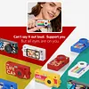 Thumb Camera with Long Battery Life Mini Camera Keychain Bag Charms with 1.47In IPS Screen 1440p 2K for Beginners Teens and Adults