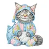 Shaking Head Sleeping Cat - 5D DIY Ornament