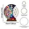 Diamond Painting Wooden Lion Moon Perpetual Calendar