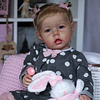 [Holiday Sale] 20" Rivas Realistic Weighted Reborn Baby Toddler Girl Doll with ''Heartbeat'' and Coos - RBBI-Myrebornbabydoll&reg; Myrebornbabydoll&reg;