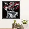 Elegant Lady In Top Hat - Partial Special Shaped Diamond Painting 30*30cm