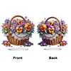 (US Local)Flower Double Sided Effect Table Top Diamond Painting Desktop Ornaments Kit(Phalaenopsis)