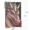 Diamond Painting-DIY Full Round Drill Dragon(60*40 CM)