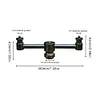 2-Head Aluminum Alloy Gas Tank Connection Lantern Bracket Camping Accessories