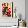 Peacock - 9CT Full Beaded Cross Stitch Kit(40x74cm)