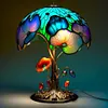 20-calowa lampa stołowa witrażowa z kolekcji botanicznej (OSTATNI DZIEŃ)