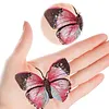 DIY Embroidery Sewing Craft Brooch Clothes Decoration Embroidery Butterfly Lapel Pin for Backpack Pants T-Shirt Jacket Bags Dress Jeans