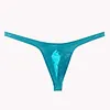 Seamless Solid Thong Men T-back Thin Low-Waisted Underpants