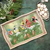 (Multistyle) En Bois No&euml;l Cardinal Bonhomme De Neige-Bricolage Vaisselle