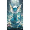 Pok&eacute;mon-11CT Stamped Cross Stitch 40*70cm/15.75*27.56in (Big Size)