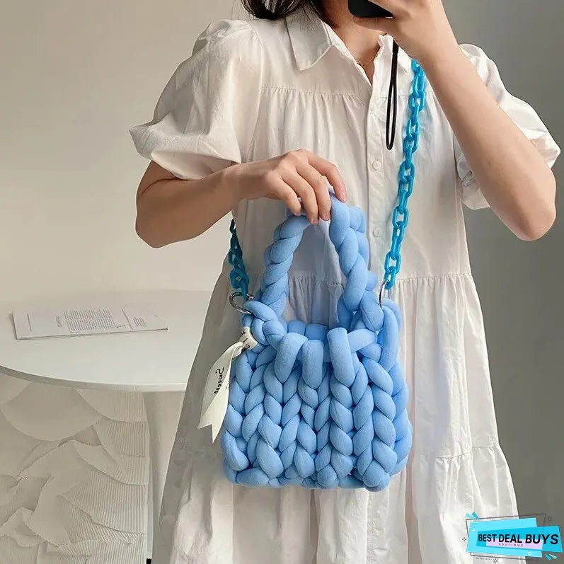 Chunky Knit Bag