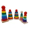 Rainbow Tower Ring Stacking Game for Kids &ndash; Embarking on a Child's Educational Development Journey