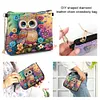 Special Shape Owl 5D DIY Diamond Painting Clutch Bag for Women Girls Gifts
