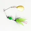 5Pcs Metal Spoon Lure Spinner Fishing Lure Artificial Hard Baits for Bass Trout