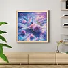 Dream Of Butterfly-Full Embroidery 2 Strands 14CT Stamped Cross Stitch-75*75CM-Large Size