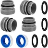 4 Pack Pool Hose Adapter Pool Pump Connector Hoses Conversion Replacement Parts