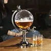 3.5L Alcohol Drink Dispenser Club Party Accessory Globe Shape Dispenser for Home