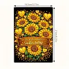  Sunflowers 5D DIY Diamond Art Painting Notebook Kit 50 Pages A5 Rhinestone Art Painting Notebook Kit for Adults Beginners Holiday Birthday Gift
