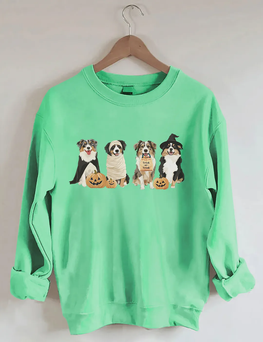 Australian Shepherd Halloween Sweatshirt