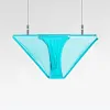 Men's Thin Sheer Transparent Special Invisible Straps Waist Underwear Brief