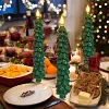Bougie de sapin de No&euml;l LED avec t&eacute;l&eacute;commande