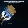 LED Headlamp Rechargeable Headlight Waterproof Flashlight Super Bright Head Lamp