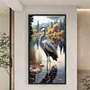 (US Local)Crane-11CT Stamped Cross Stitch Kit(40x70cm)