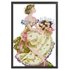 (Multi Style)Queen Of Seasons-Full Embroidery 2 Strands 14CT Stamped Cross Stitch-41*59CM