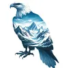 Eagle Landscape-Full Round Diamond Painting 