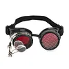 PC Lens Kaleidoscope Rave Rainbow Crystal Lenses Steampunk Goggles