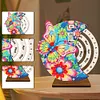 (US Local)Diamond Painting Calendar Ornaments Wooden Rotating Calendar Desk Decor Kit