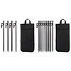 4/8Pcs Tent Stakes Beach Tent Pegs Heavy Duty Ground Anchors for Outdoor Camping