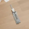 2-in-1 Stainless Steel Key Decoder Portable Precision Hook And Pickup Hand Tool
