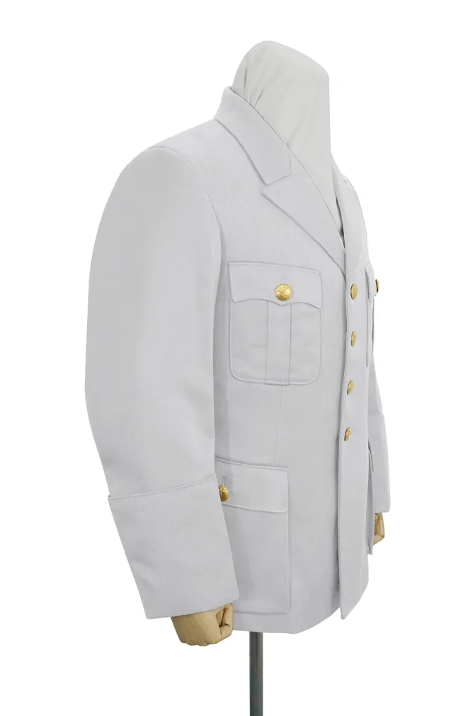   German Political Party Officer Summer White Service Dress Tunic II German-Uniform