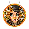 Diamond Painting Skull Beauty Pendant for Home Garden