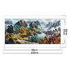 (US Local)Autumn Senery-11CT Stamped Cross Stitch Kit(45*100cm)