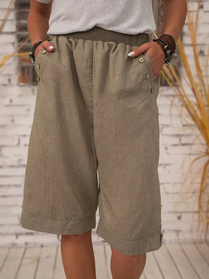 Casual Women'S Five-Point Pants