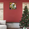 Bird Flower Glass Painting-Paint by Numbers Acrylic Painting 40*40CM