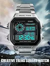 50M Waterproof Alarm Sports Wrist Watch Countdown Timer Wrist Watch Lovers Gifts