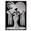 (US Local)50-Page A5 Queen Diamond Painting Notebook for Adult Holiday Birthday Gift