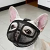 French Bulldog Muzzle Adjustable Soft Short Snout Dog Muzzle for Shih Tzu Pug