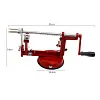 Hand-Cranked Three-In-One Apple Peeler Multi-Function Fruit Peeler Peeler Stainless Steel Peeler