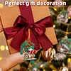 (US Local)6pcs Xmas Gnome  DIY Diamond Painting Art Pendant Wall Door Decoration