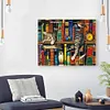 (Big Size)Cat - 11CT Stamped Cross Stitch - 60*50cm